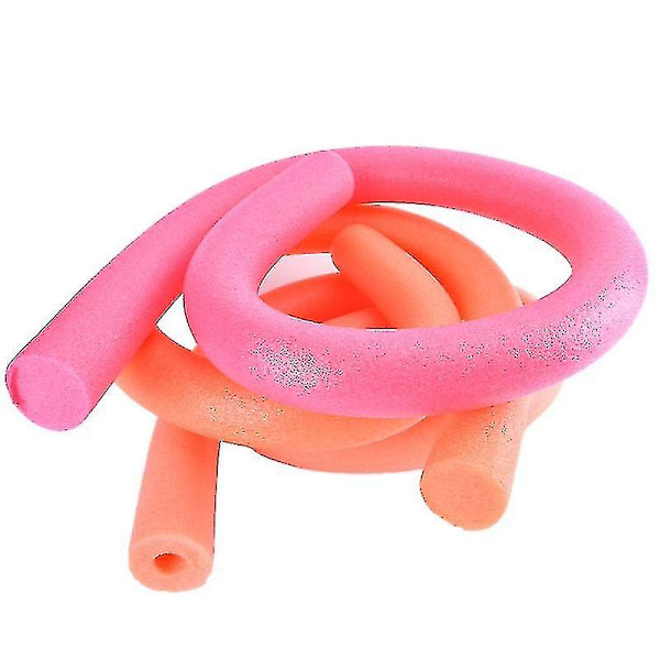 Svømmende skumstenger svømmebasseng nudler vann flyte hjelpemidler nudler flytende Pink