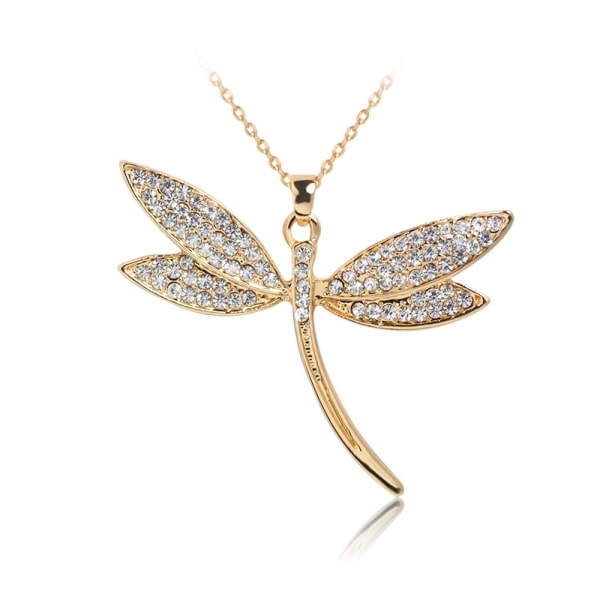 Dragonfly hänge halsband modesmycken som present till flickor