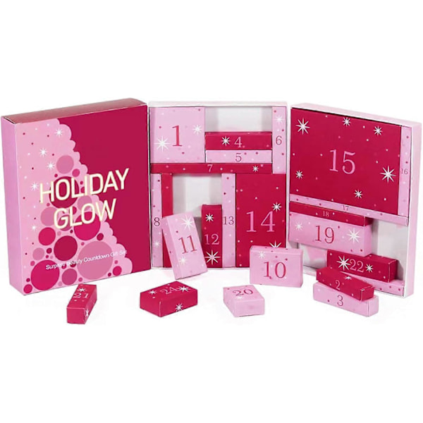 Skønhedsadventskalender 2024, Kosmetisk Makeup Sæt, Makeup Skønhedsadventskalender, Makeup Sæt Jul - Ferie Nedtællingskalender, Makeup & Kosmetik 1pc