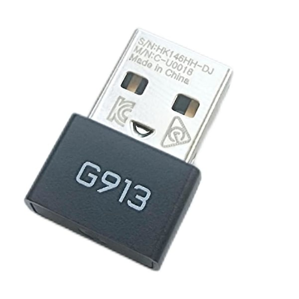 Usb-mottaker 2,4 Ghz trådløs USB-plugg for Logitech G913 G913 Tkl G915 Tkl G913