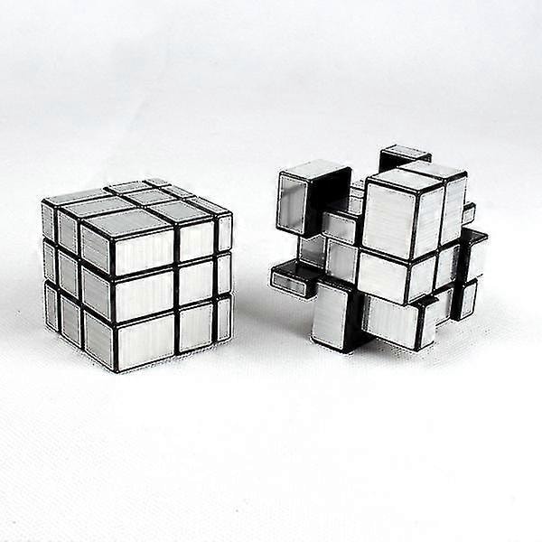 Kolmannen asteen Rubikin kuutio Rubikin kuutio Persoonallisuus, rento pelit Silver color