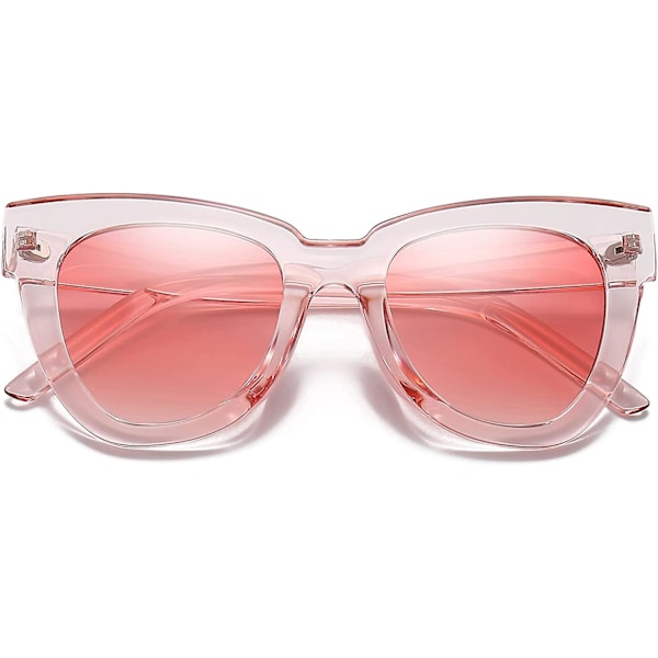 Retro Cat Eye Solglasögon Kvinnor Män Vintage Square Tortoise Shell Fashion Cateye Solglasögon