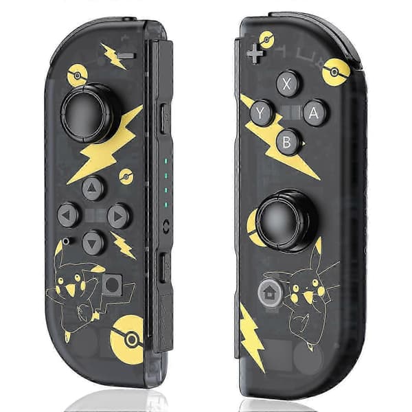 Controller til Nintendo Switch, erstatning for Switch controllere med dobbelt vibration/vækning/skærmbillede