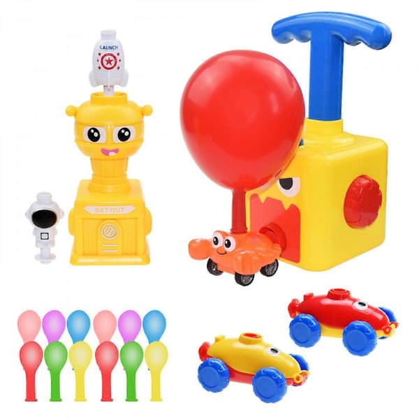 Ballongdriven startbil, ballongluftdriven fordonssats