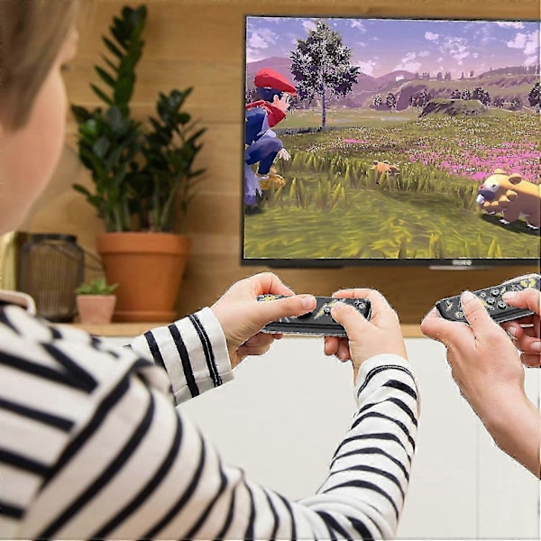 Controller til Nintendo Switch, erstatning for Switch controllere med dobbelt vibration/vækning/skærmbillede