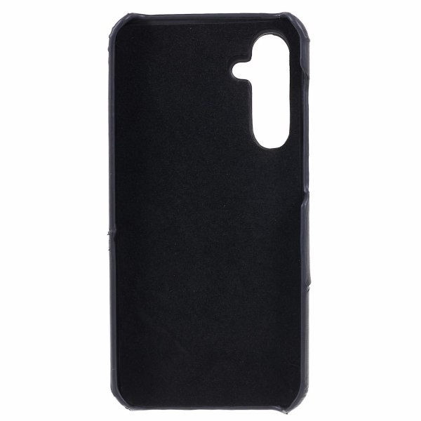 For Samsung Galaxy S24+ Etui PU+PC Anti-Drop Telefondeksel med 2 Kortlommer Black