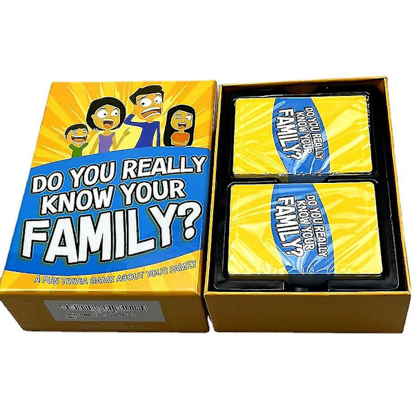Kender du virkelig din familie? Dialog Familie Genforeningskort