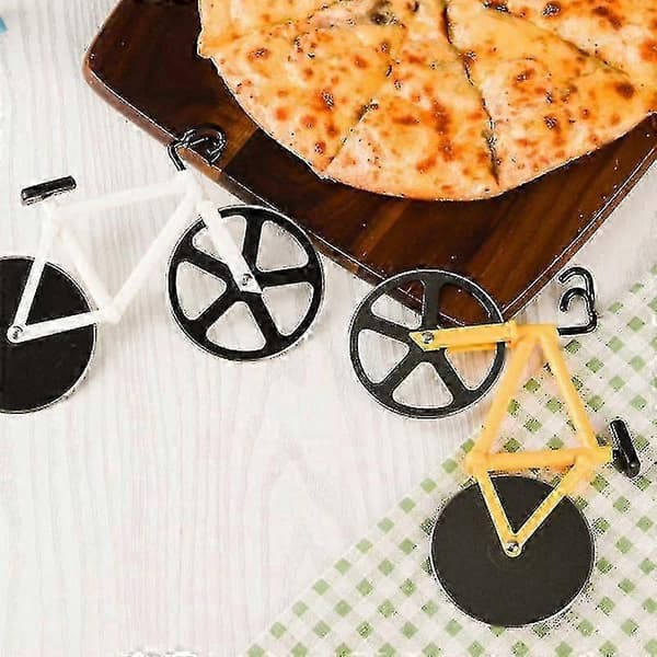 Profesjonell Pizzakutter - Dobbelthjuldesign i Rustfritt Stål av Matkvalitet