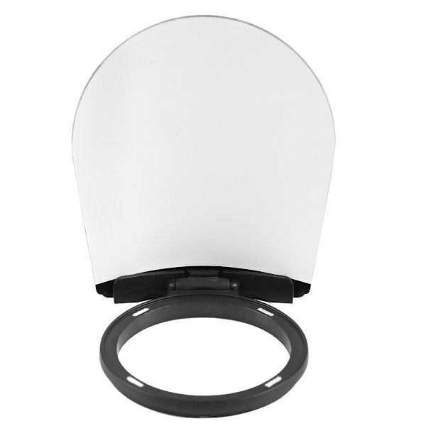 AK-R12 Sprett Kort Rundt Blitshode for Godox H200R V1 Blits Serie,V1-S,V1-N,V1-C,AD200 Pro,AD200 Skyggeplate