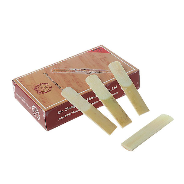 10 st Bb Sopransaxofon Reeds Sax Reeds Styrka 2.5 Musikinstrument