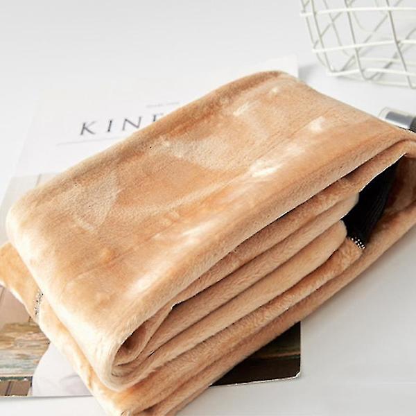 Vinter Varma Fleece Strumpbyxor Fodrade Naturlig Hudfärg Leggings Slim Skin Color Step On 80g