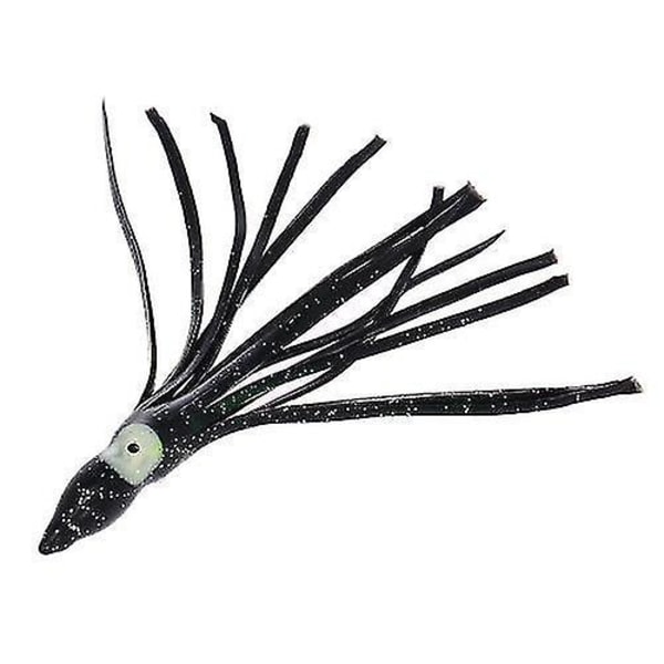 Fiskedrag 24 st 9 cm/2 g mjuka plast bläckfiskbeten bläckfisk kjolbeten trollingbete för sötvatten