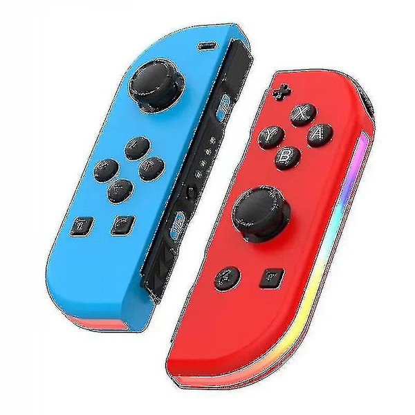 Trådløs controller kompatibel med Nintendo Switch, Oled, Lite Gamepad Joystick (l/r) udskiftning med Rgb Right Bleue