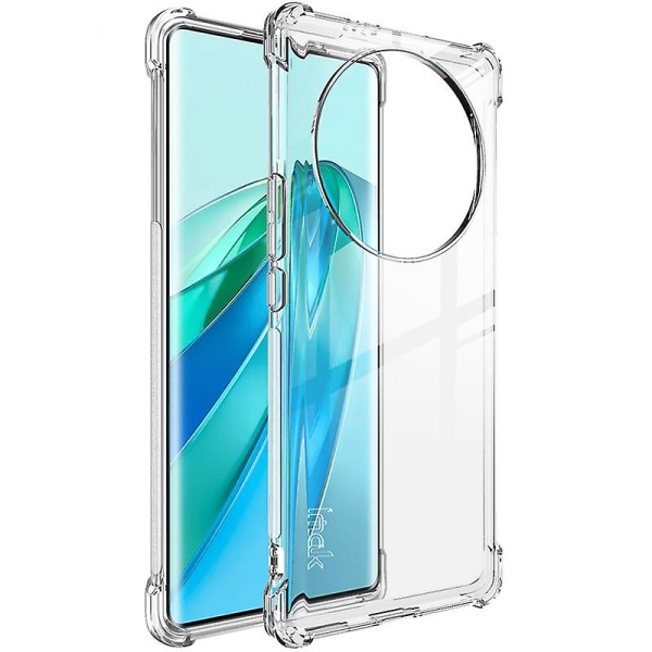 For Honor Magic 5 Lite 5g /x9a 5g/x40 5g Tpu Telefon Bagside Etui Klart Anti-fald Airbag Cover Transparent