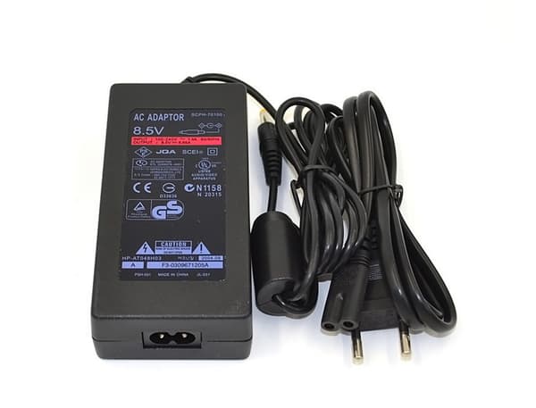 Verkkolaite PS2 PS2 70000 -konsolille, AC-laturi US