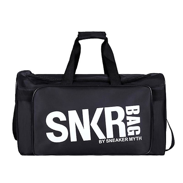 Rygsæk opbevaring rejsetaske sport taske basketball taske stor kapacitet bagage taske White logo