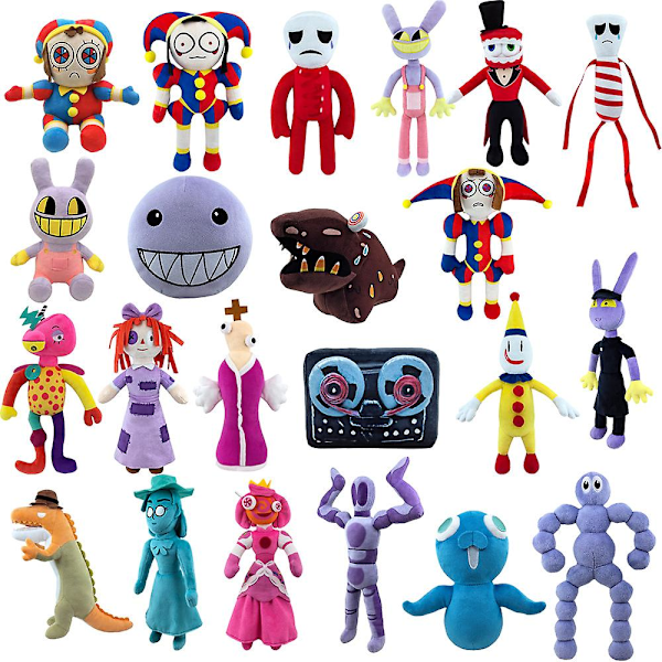 THE AMAZING DIGITAL CIRCUS 2 Plyschleksak 30cm O