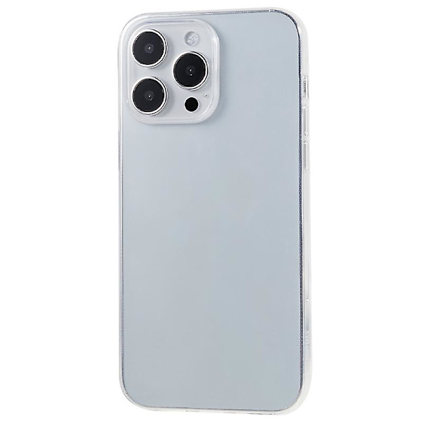 10 st telefon TPU-fodral för iPhone 12/12 Pro, vattenmärkesfritt 0,8 mm ultratunt genomskinligt telefonskal
