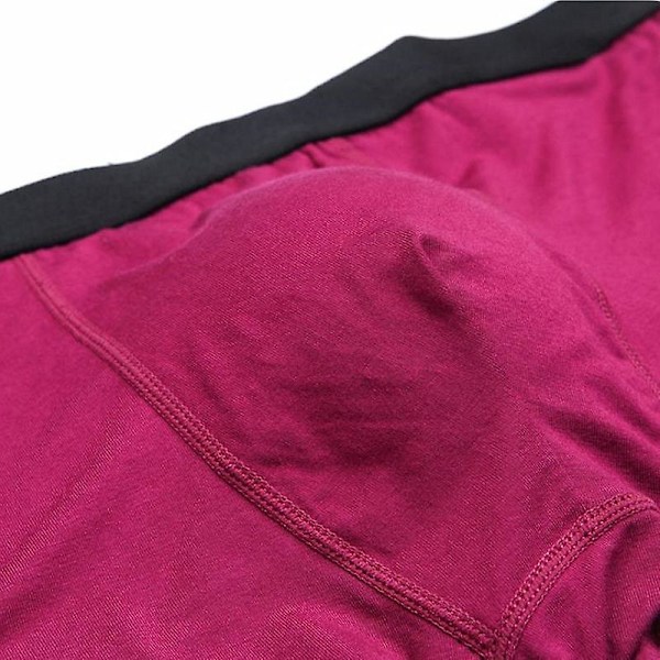 6-pack Svart Boxer Underkläder för Män Bambu Herrtrosor Shorts Andningsbara Underbyxor Man Bekväma Sexiga Boxers & Kalsonger Män