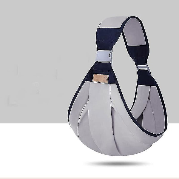 Letvægts Babybærere, Åndbar Slynge Nyfødt Ergonomisk Rygsæk Bomuld LIGHTWEIGHT GRAY