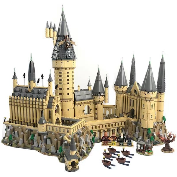 Harry Potter Taikalinna Rakennusmallin Lahja Koulutuksellinen Kokoamispeli