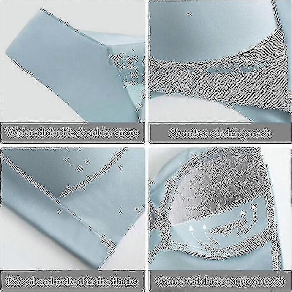 Wmbra Rintaliivit Asennon Korjaamiseen Light blue 2XL