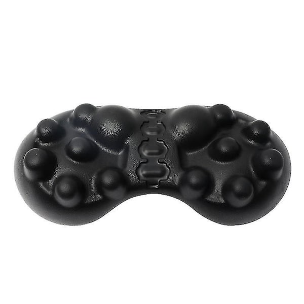 Shiatsu-niskamassage-tyyny vyötärön vetovoima selkähieroja Shiatsu-hieronta kohdunkaulan selkäranka lannejalka tyyny koti kannettava -GSL black