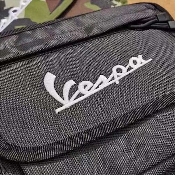 Vattentät handskfack i canvas för Piaggio Vespa Scooter Gts Lx Lxv Sprint Primavera 150 300 MC-tillbehör Brown