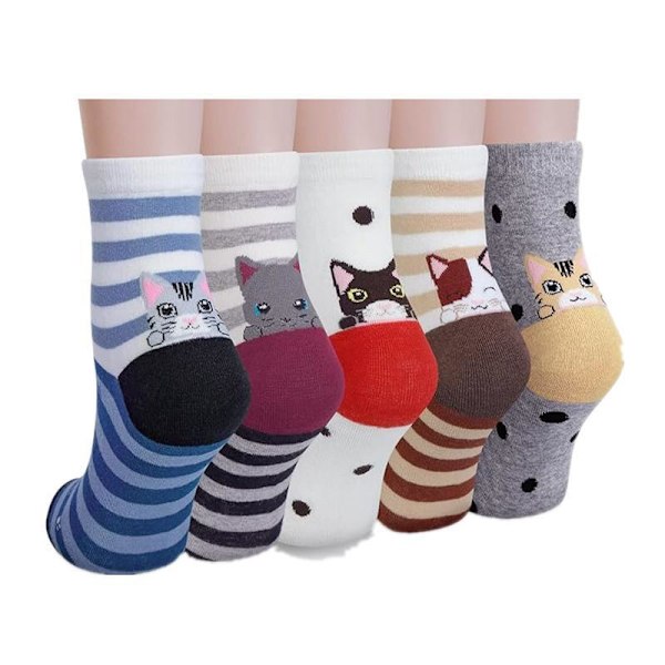 Uggla Vuxen Unisex Strumpor Value Pack One Size (5 Par) 28