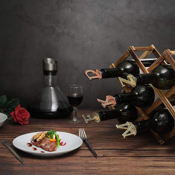 Prosecco-stopper, initialflaskestopper, bokstav S