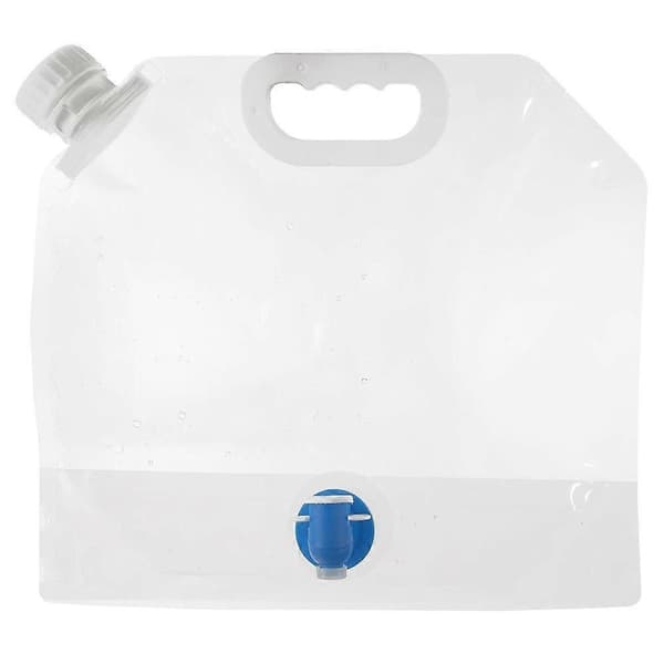 Sammenleggbar vanntank for camping og hagearbeid