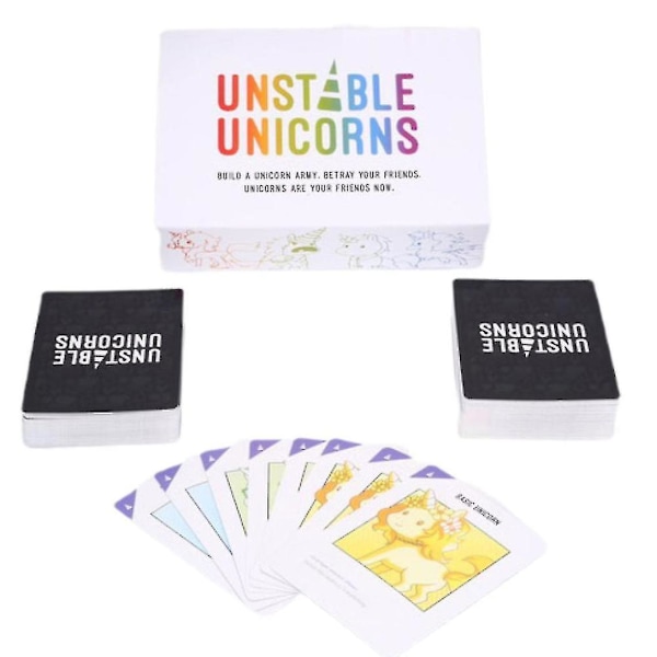 Unstable Unicorns Kortspel Strategiskt Brädspel