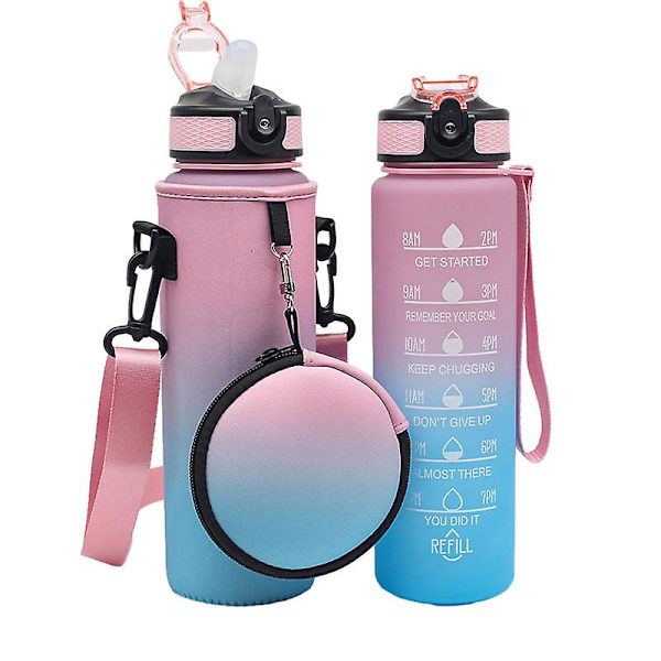 Vesipullon kantolaukku, 32oz neopreenipullon kantohihna kotelopussi COLOR 3