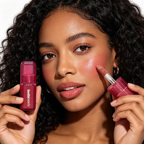 Huda Beauty Filter Flydende Blush Ube Cream