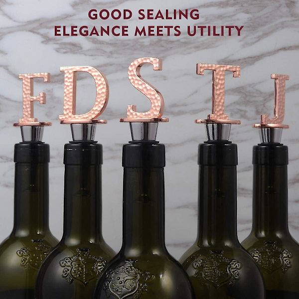 Prosecco Stopper, Initial Flaskestopper, Bogstav S