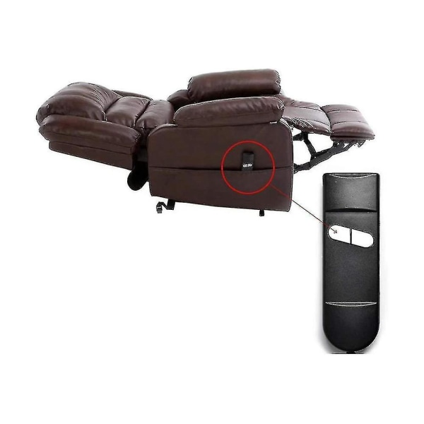 Nye modeller Lift Chair Fjernbetjening Udskiftning 5 Pin 2 Knap Power Recliner Fjernbetjening Til Okin Limoss Pride - Straigh