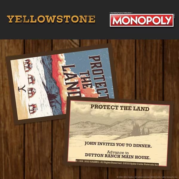 Monopoly Yellowstone Lautapeli Korttipeli Shakki