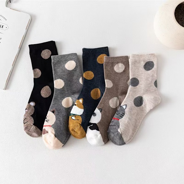 Uggla Vuxen Unisex Strumpor Value Pack One Size (5 Par) 24