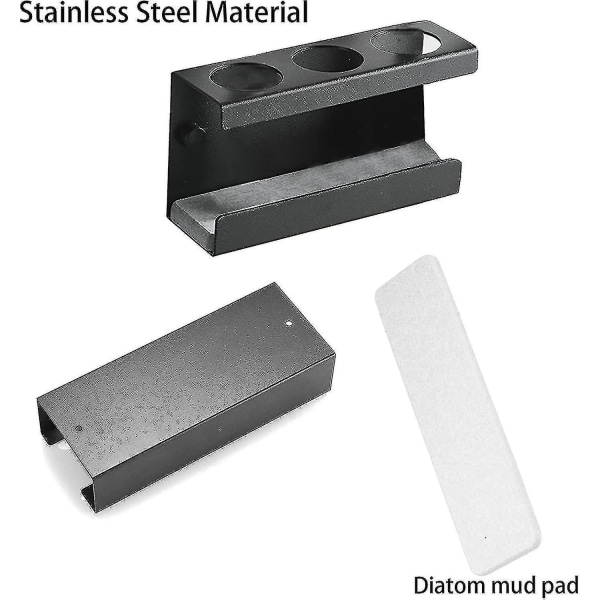 Tandborsthållare, Elektrisk Tandborsthållare, Aluminiumlegering, Tandborsthållare, Ingen Borrning Krävs, 3 Hole