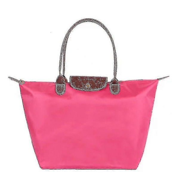 Damväska Satchel New Long Champ Le Pliage HUIDA M pink