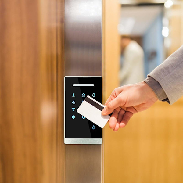 Kuluttajaelektroniikan turvallinen oviyksikön kulunvalvonta, näppäimistö, itsenäinen näppäimistö, tukee 2000 käyttäjää, oviyksikön näppäimistöohjain, autotallin avaimeton sisäänkäyntipaneeli