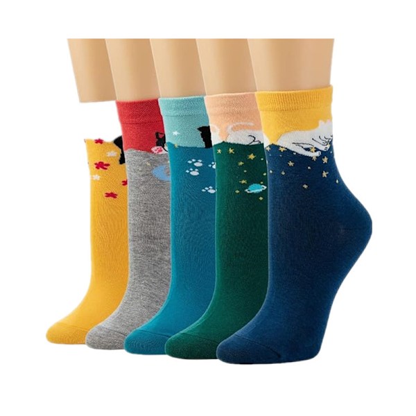 Uggla Vuxen Unisex Strumpor Value Pack One Size (5 Par) 9