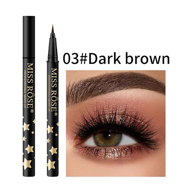 Mardi Gras -lahjat Värillinen Eyeliner Nestemäinen Eyeliner Ei tahraa Pitkäkestoinen Nestemäinen Eyeliner-kynä C