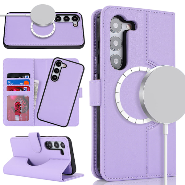 Samsung Galaxy S23 - lompakko-/puhelimenkotelo Purple