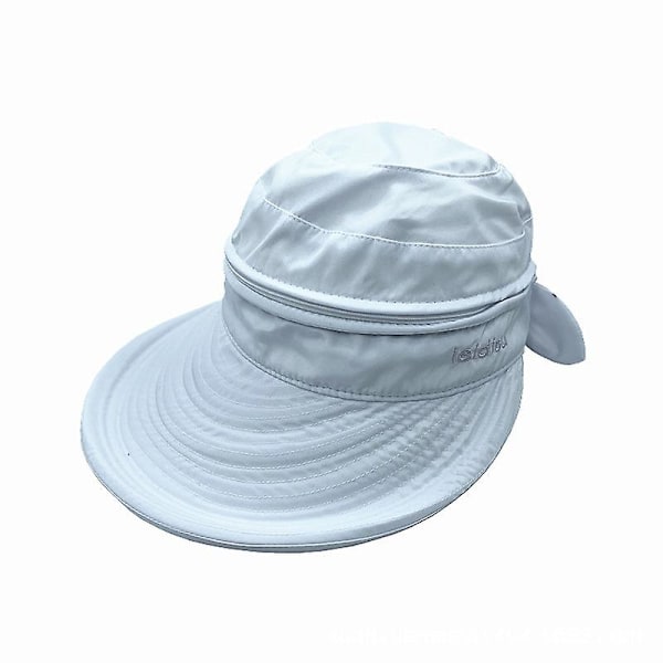 Simplicity Hatter for Kvinner UPF 50+ UV Solbeskyttende Konvertibel Strand Visor Hat P9