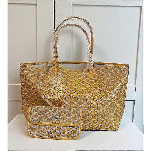 2025 Ny Taske Stor Kapacitet Tote Bag Moder Taske Håndtaske Gaver M Yellow