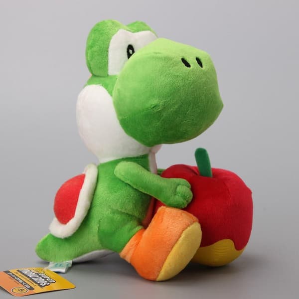 Yoshi med Æble Plys 7''