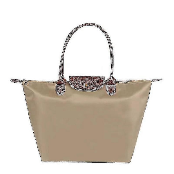 Dames Satchel New Long Champ Le Pliage Vesker HUIDA M khaki