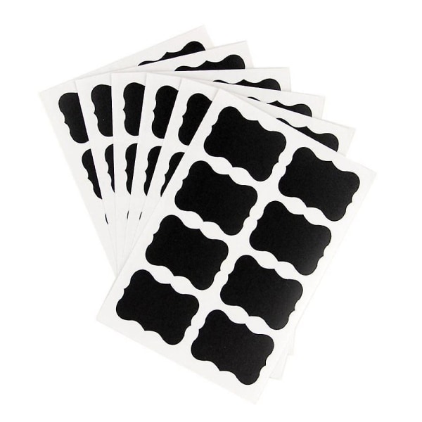 40-delars svarta set (1,93" lång x 1,34" bred, svart)