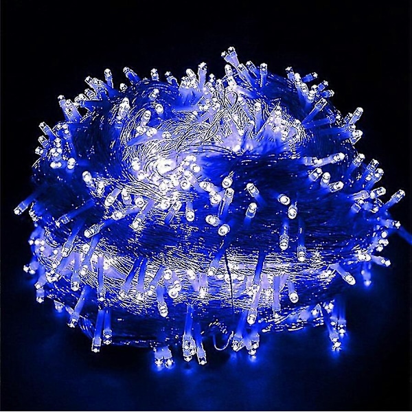 50m 100m 200m 300m 500m Julelys LED-streng Feelyst Utendørs 10M 100LEDS Blue